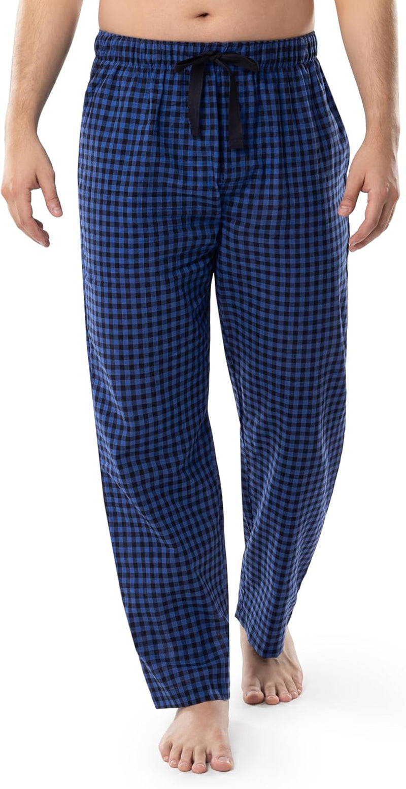 Mens Broadcloth Woven Sleep Pajama Pant