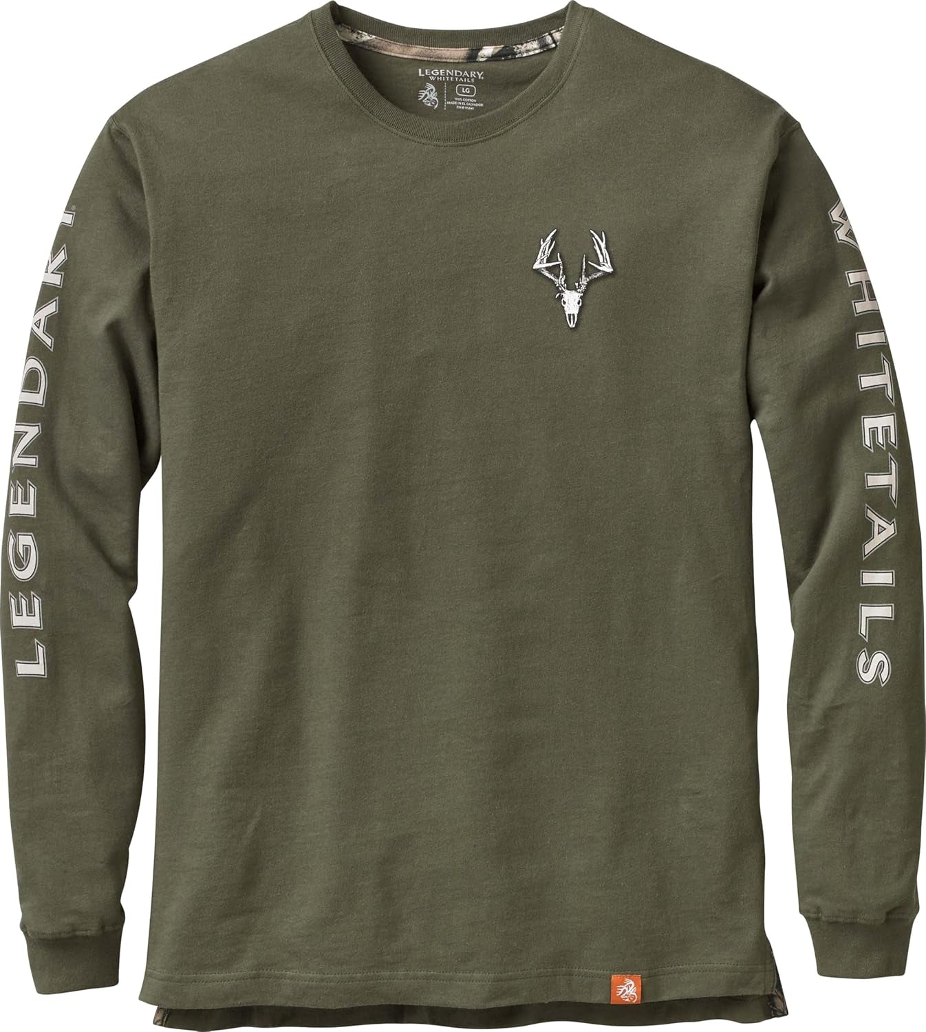 Men'S Long Sleeve T-Shirt Graphic Tee Preshrunk 100% Heavyweight Cotton