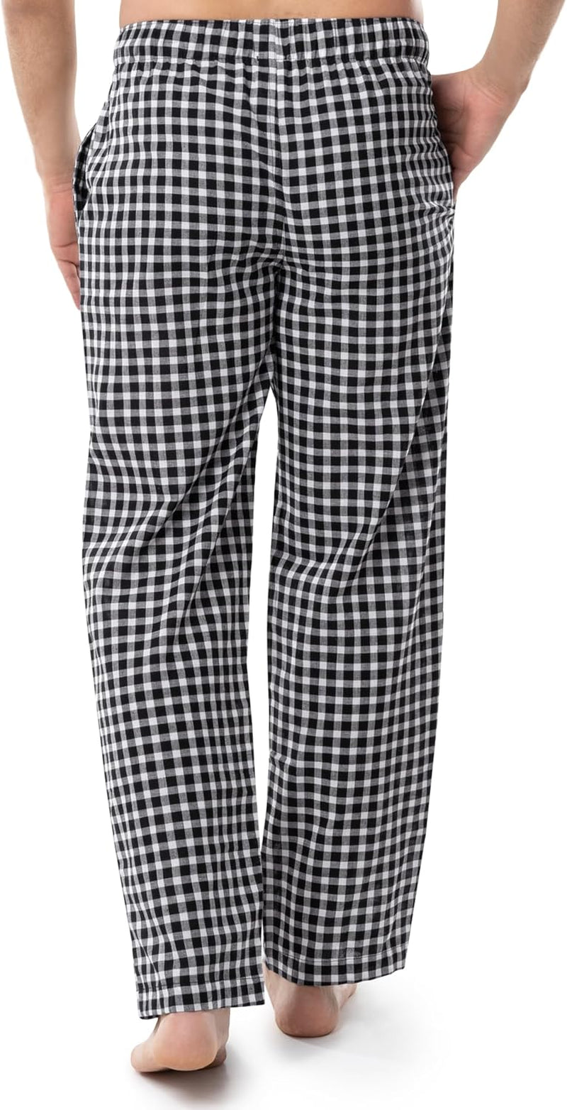 Mens Broadcloth Woven Sleep Pajama Pant
